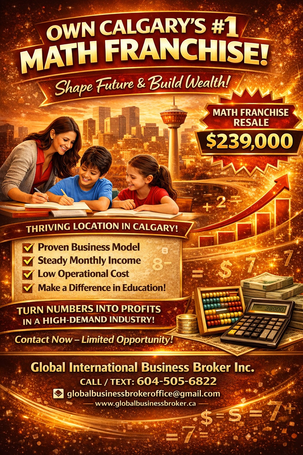 Math Franchise on sale in Calgary